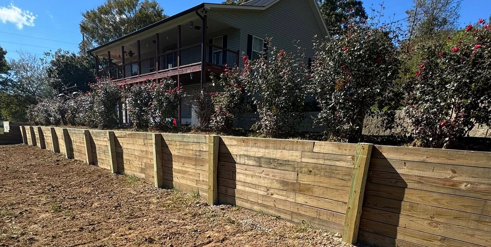 Retaining Wall Construction in Ellijay, GA, Teague Outdoor Contracting
